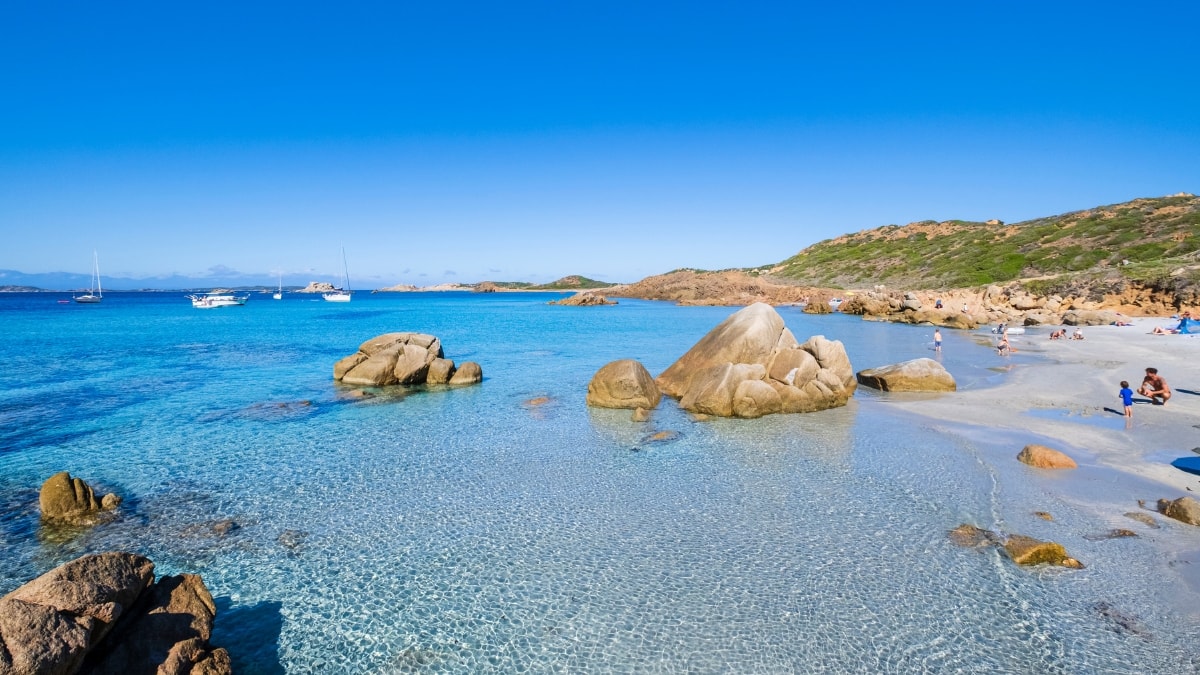 Bassa Trinità spiaggia maddalena sardegna