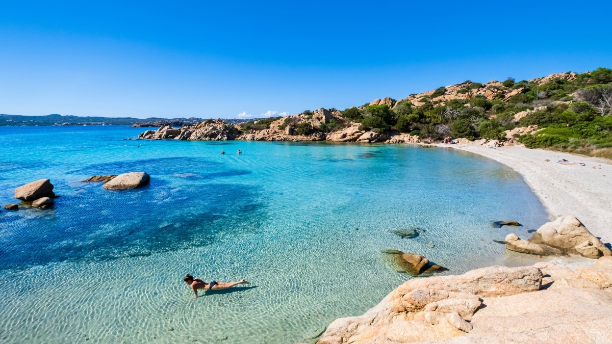 Cala Serena spiaggia caprera