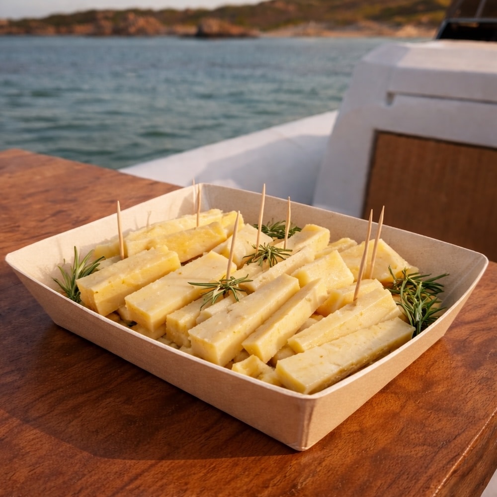 formaggi sardi pranzo a bordo gommone sardegna