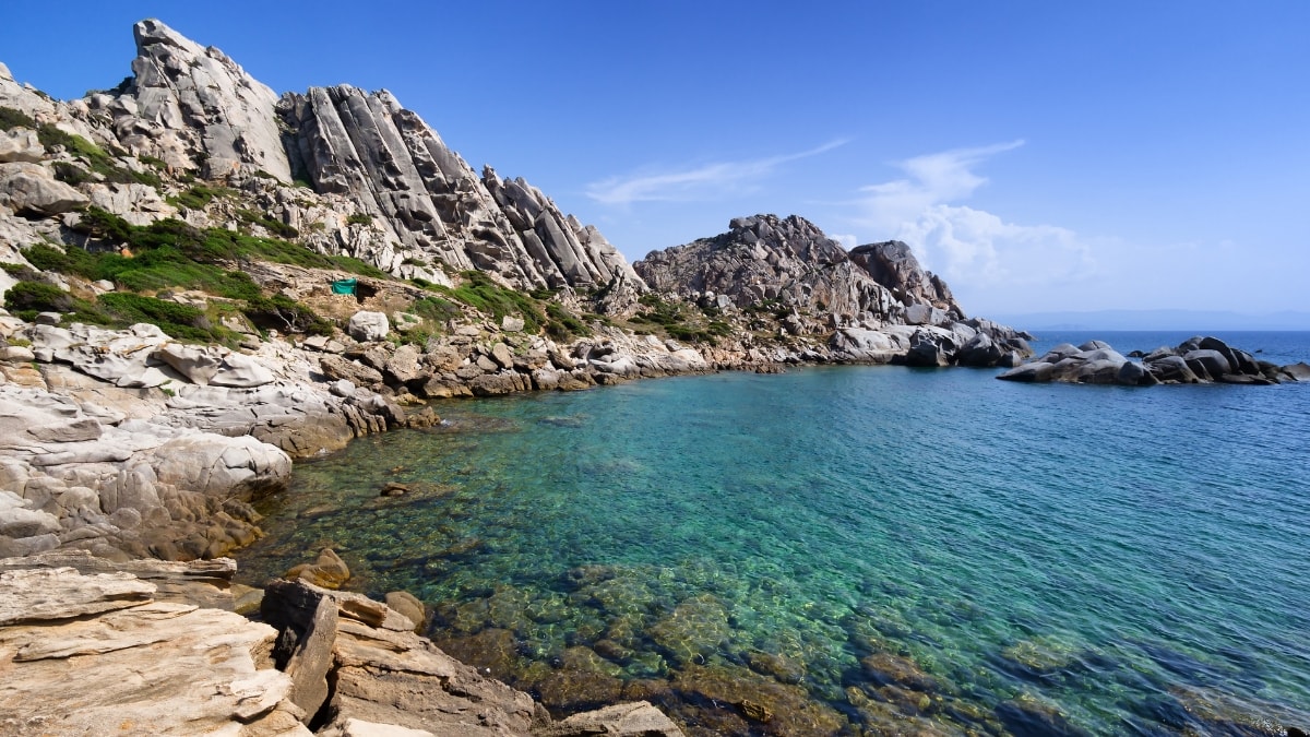 spiaggia valle della luna capo testa